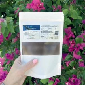 Premium Dutch-processed cocoa powder 150g resealable pouch for hot chocolate and baking